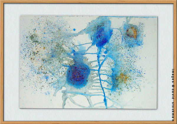 cardboard powder blue